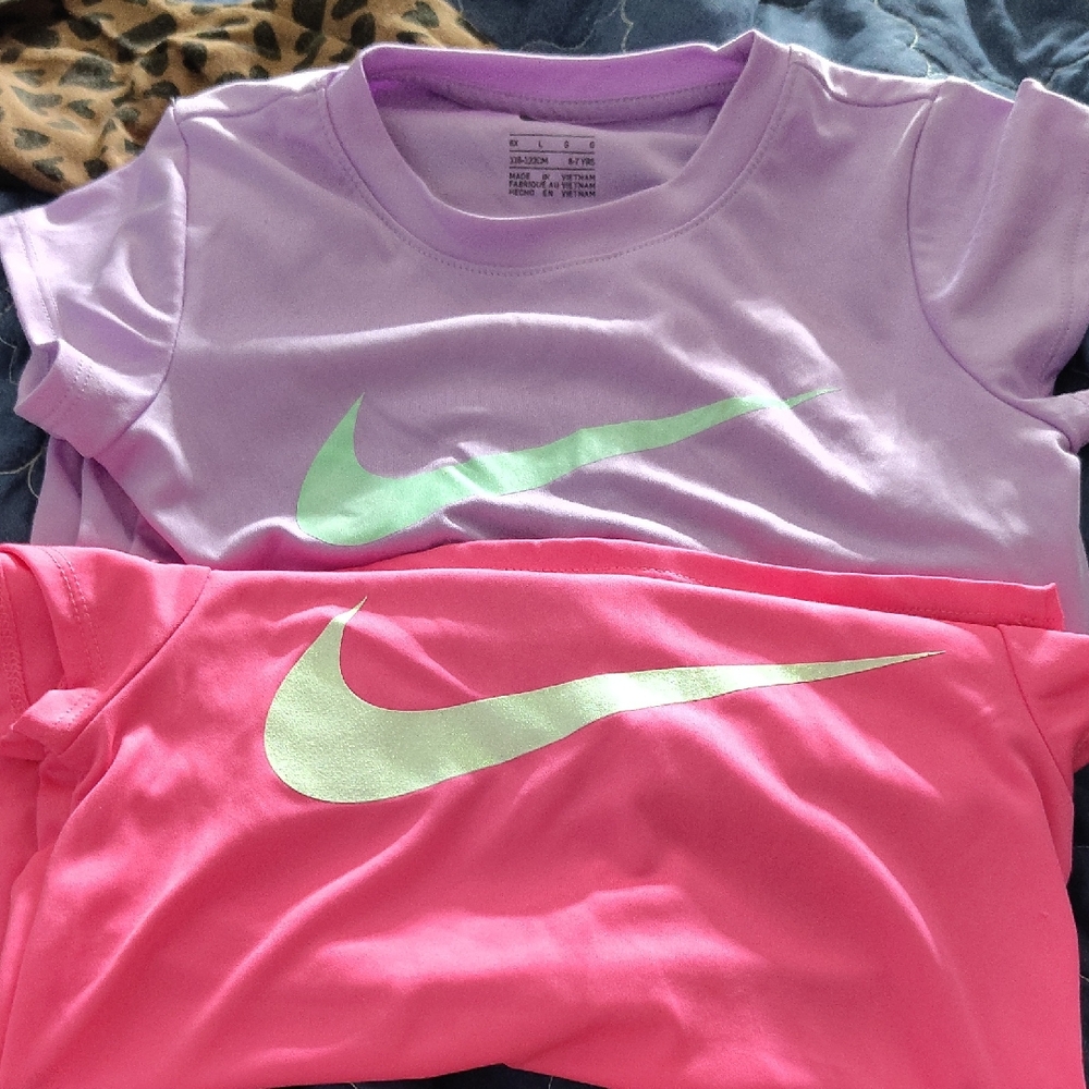 Nike Kids' T-Shirts in Lavender and Pink